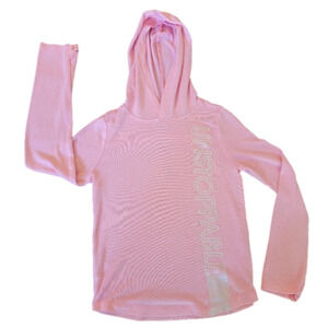 6/$20 Jumping Beans Hooded Lightweight Sweater Size 6X Girl